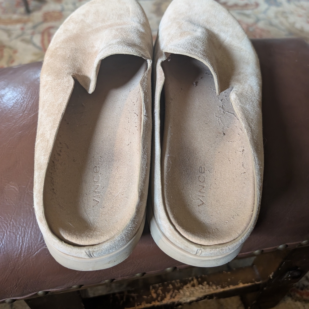 Suede Vince Slip-On Shoes Sz 9 - Picture 2 of 6